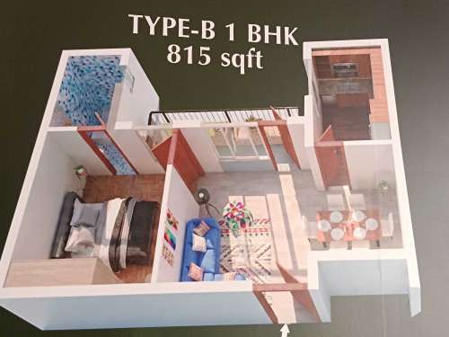 1 BHK Flat for Sale